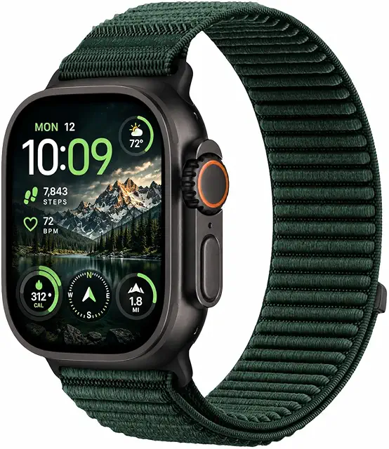 Nylon Sport Loop band for Apple Watch,Soft Breathable Strap for Men/Women